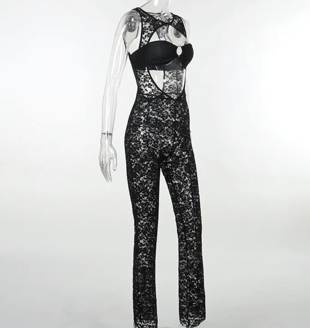 Floral Lace Two-Piece