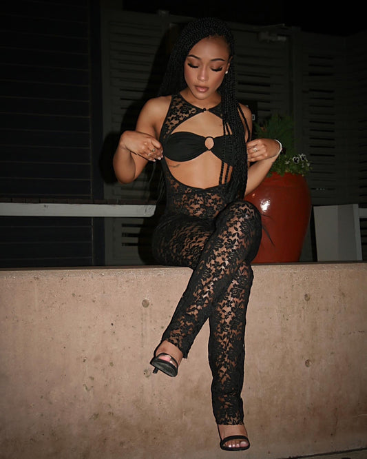Floral Lace Two-Piece
