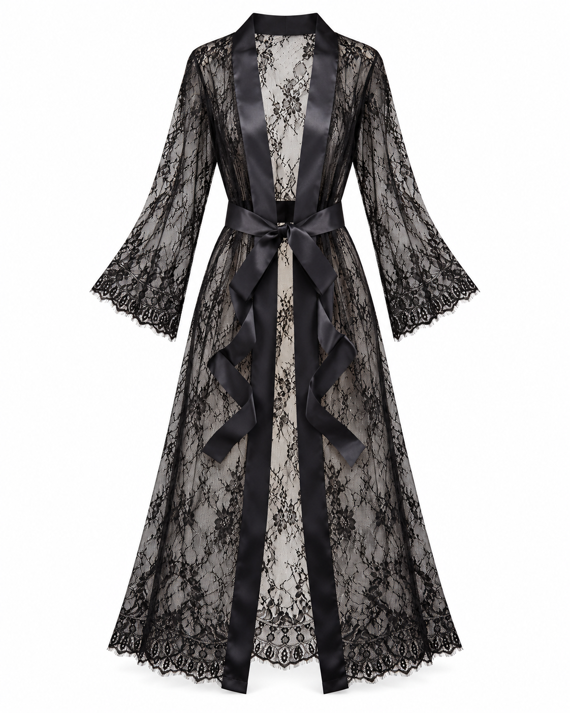 Romance Lace Long Robe