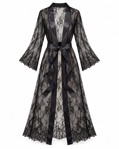 Romance Lace Long Robe