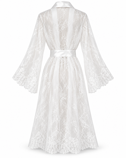 Romance Lace Long Robe
