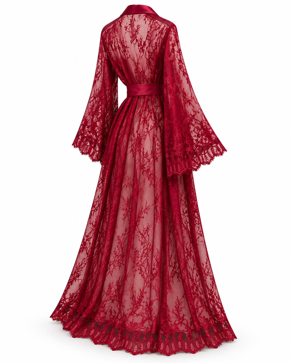 Romance Lace Long Robe