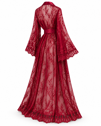Romance Lace Long Robe