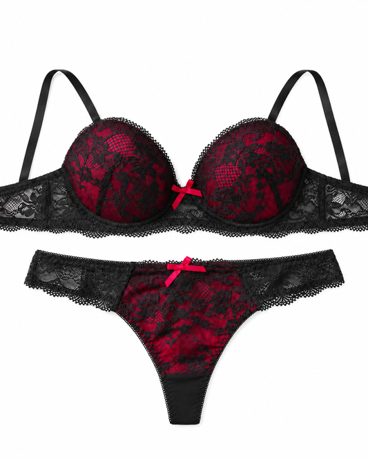 Scarlet Lace Set