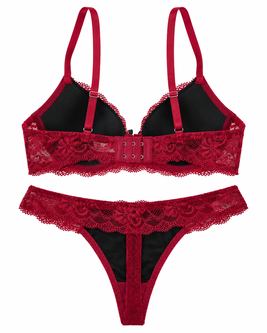 Scarlet Lace Set