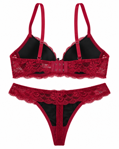 Scarlet Lace Set