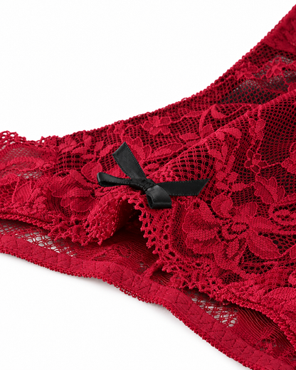 Scarlet Lace Set