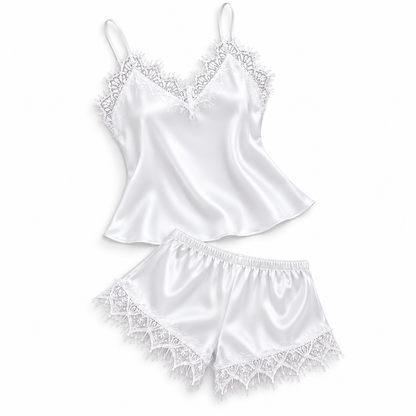 Bridal Satin Cami & Short Set