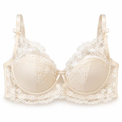 Bridal Lace Underwire Bra & Panty Set