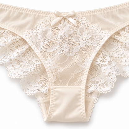 Bridal Lace Underwire Bra & Panty Set