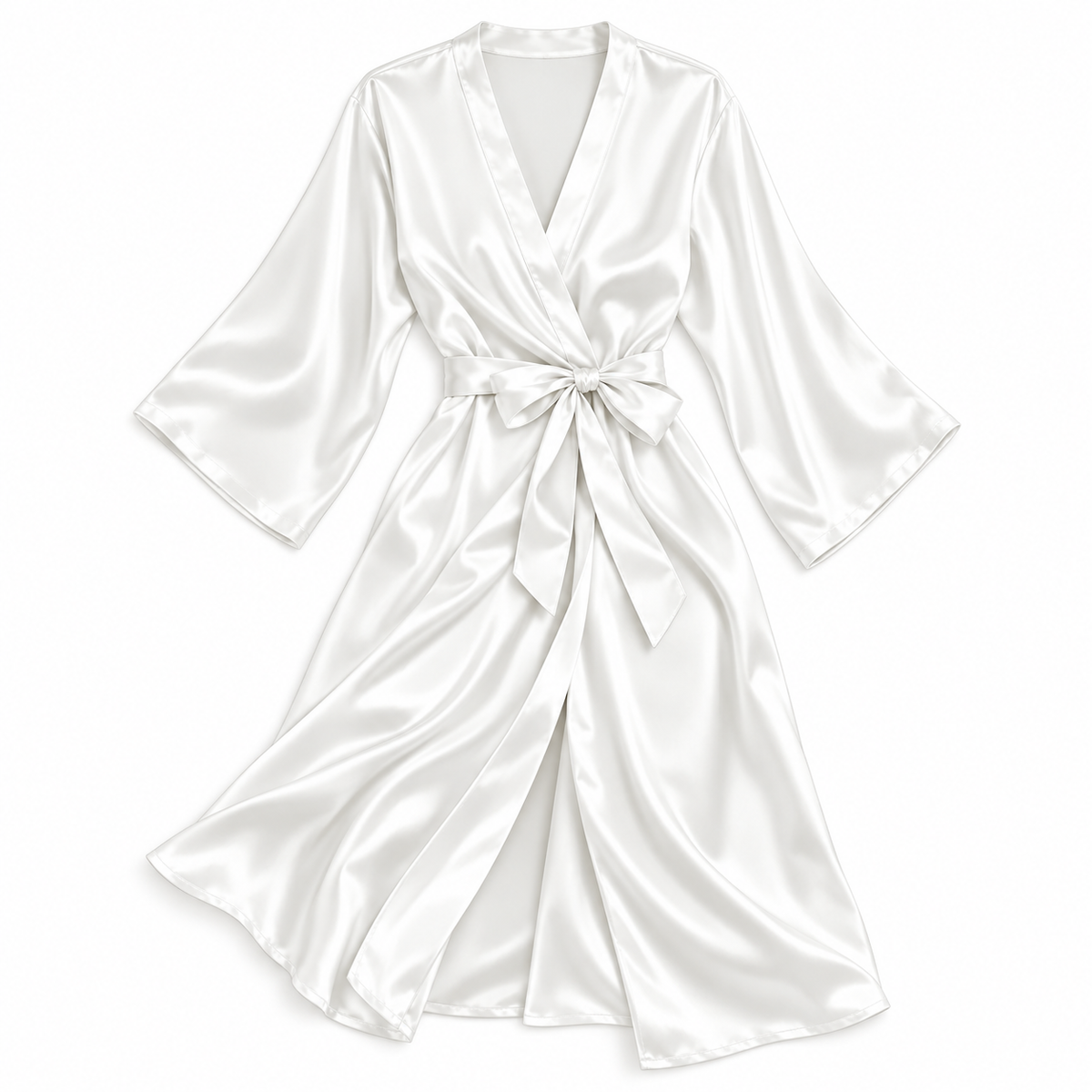 Bridal Morning Satin Robe