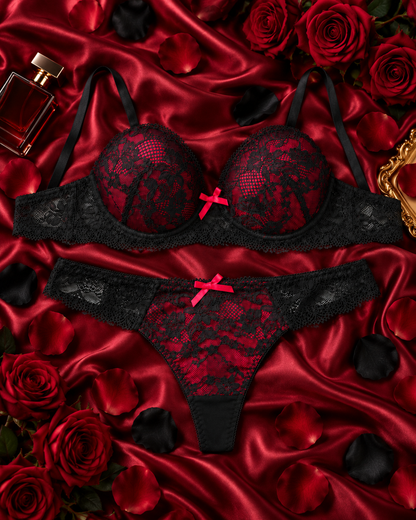 Scarlet Lace Set