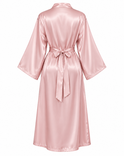 The Demi Satin Robe