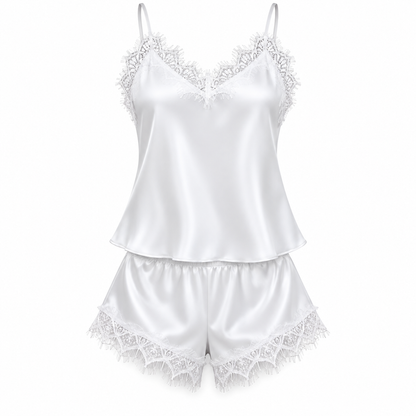 Bridal Satin Cami & Short Set