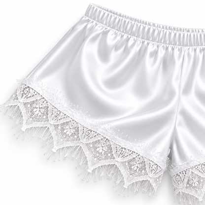 Bridal Satin Cami & Short Set