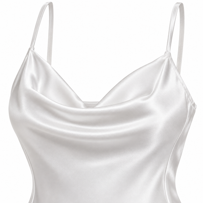 Bridal Satin Side-Slit Slip
