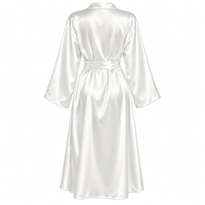 Bridal Morning Satin Robe
