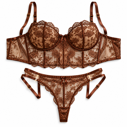 Cafe Noir Corset Set