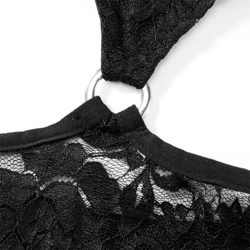 Flare Pants Lace Jumpsuit