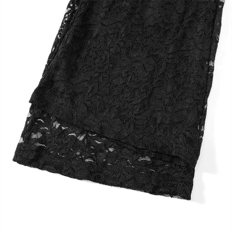 Flare Pants Lace Jumpsuit