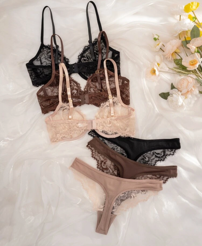 The Essential Lace 3-Piece Set