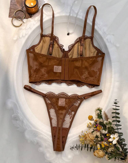 Cafe Noir Corset Set