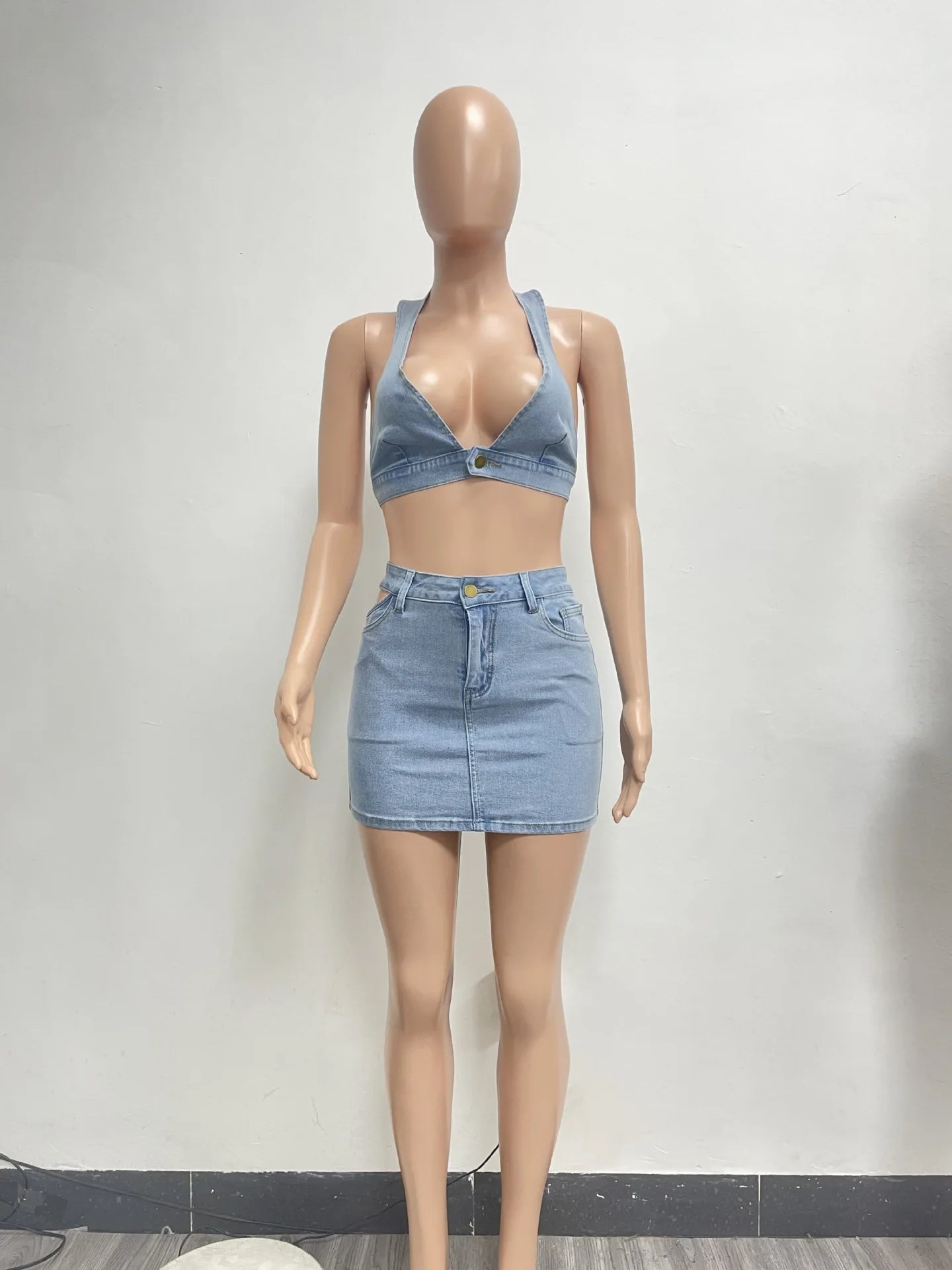 Bianca Denim Two Piece