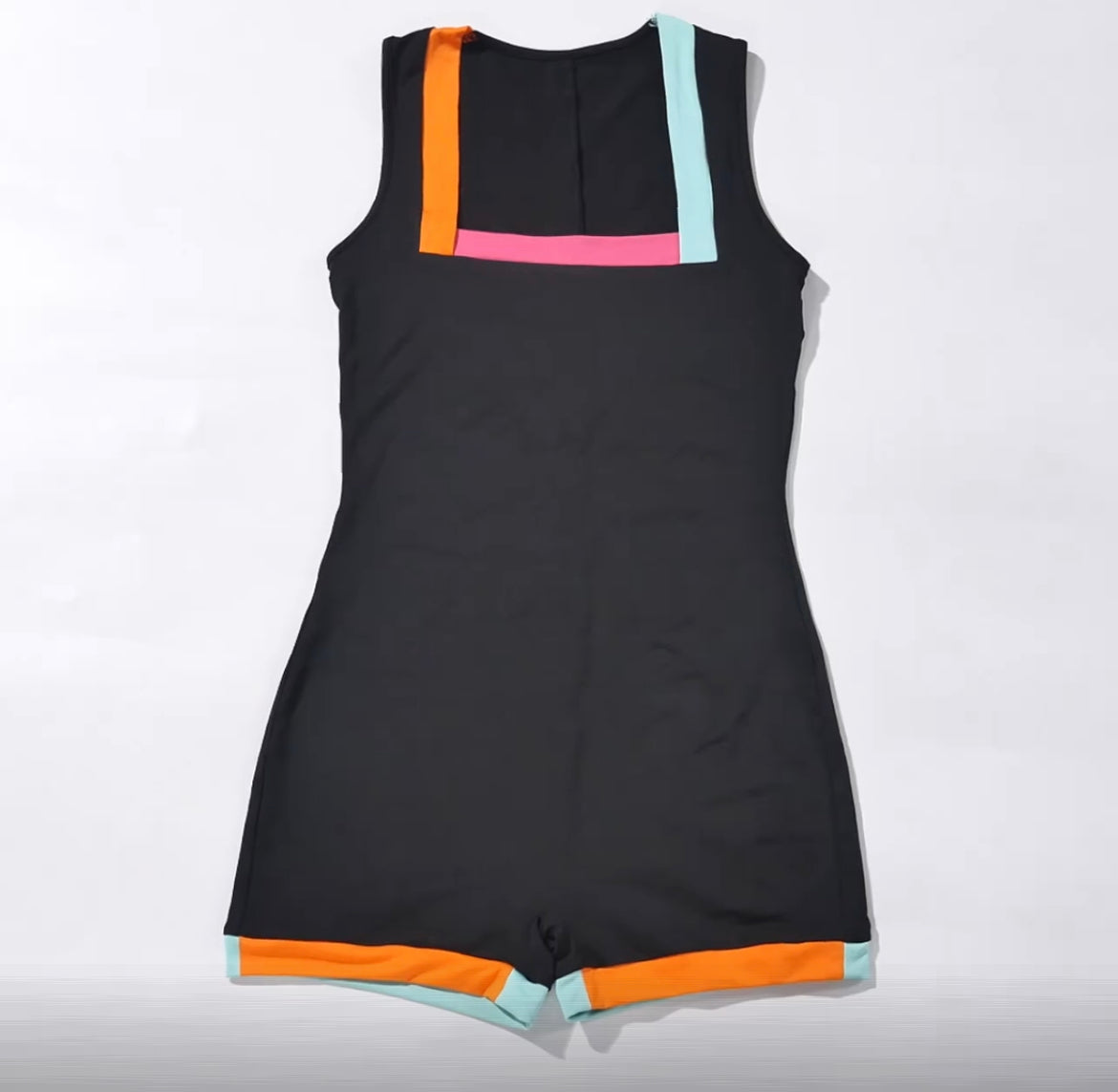 Color Block Romper